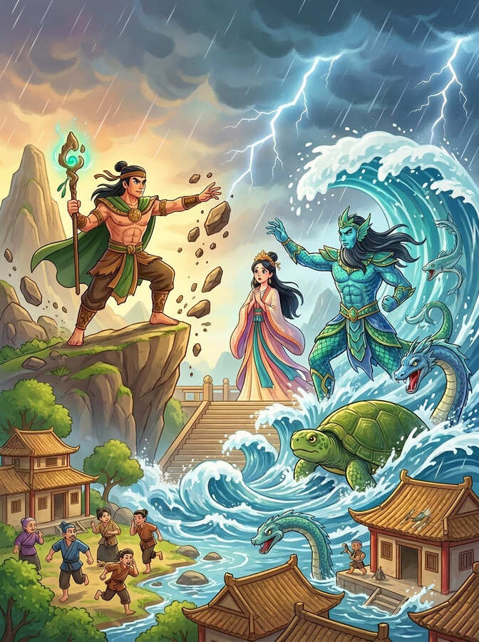 Sơn Tinh - Thủy Tinh