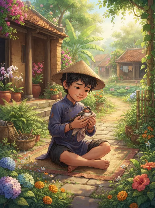 Truyện cổ tích quả bầu tiên