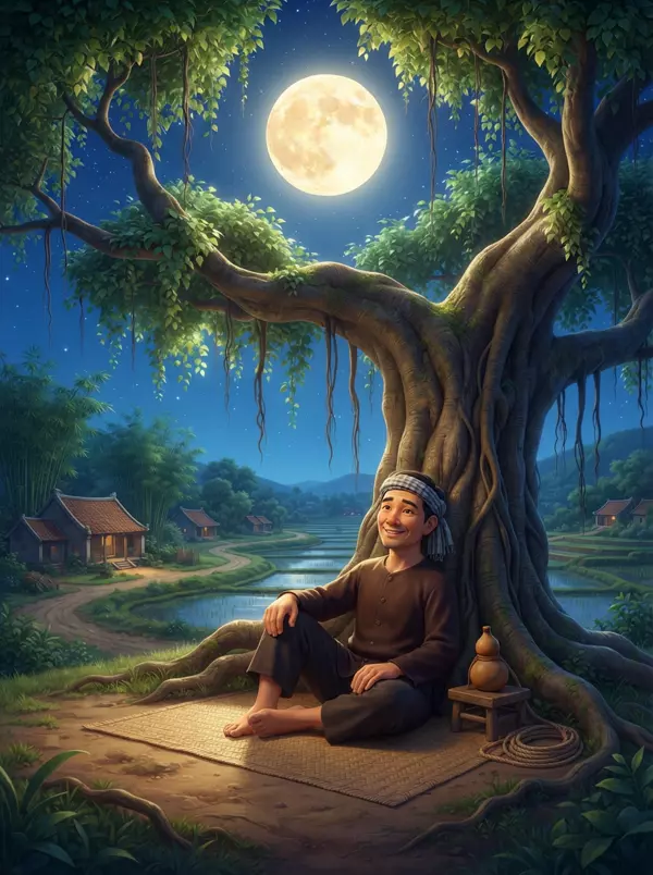 Sự tích chú cuội cây đa